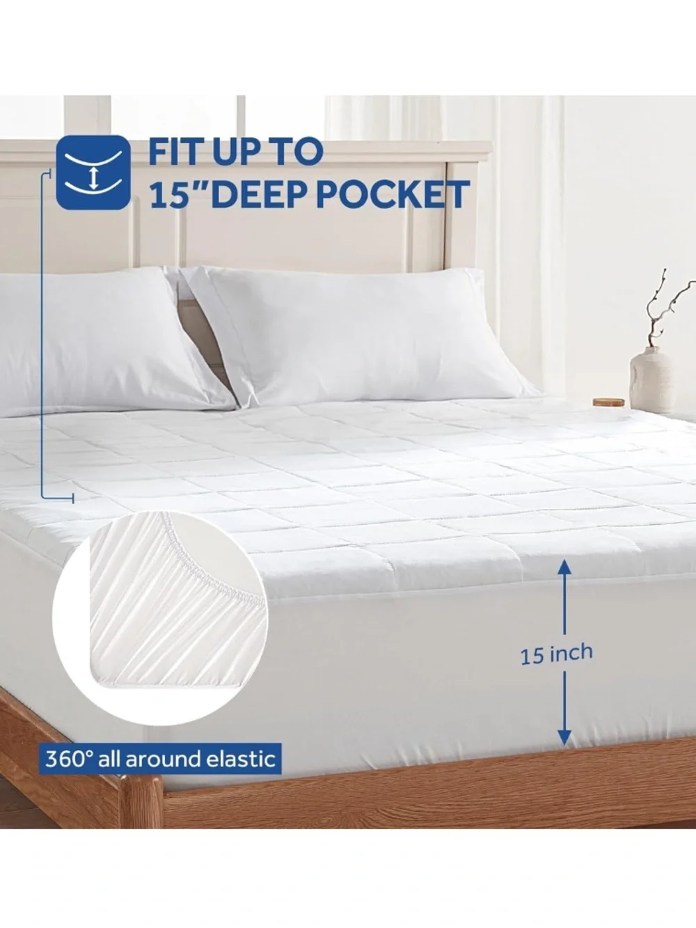 Sealy Electric Mattress Pad 10 Heat Settings With Auto Off, FULL - Ship alone - Picture 6 of 13
